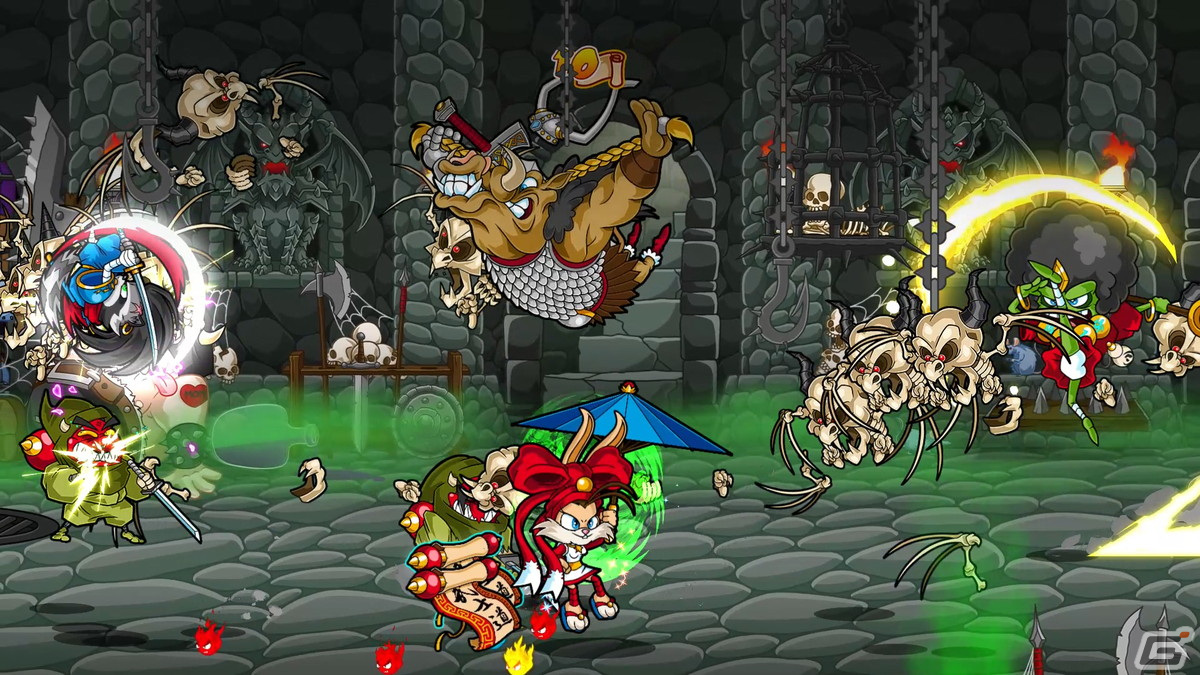2Dベルトスクロール・アクション「Jitsu Squad（ジツ・スクワッド）」が2023年春にPS5/PS4/Xbox/Switchで発売！の画像15