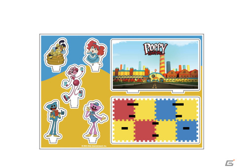 ホラーゲーム「Poppy Playtime」の国内初となる公式ライセンスグッズが販売！ハギーワギーのアクリルスタンドやぬいぐるみが登場の画像3