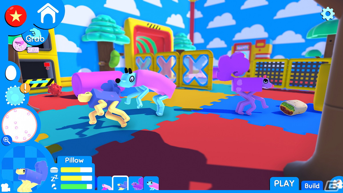 ヘンテコなイヌ育成シミュレーション「Wobbledogs」がSwitch向けに配信！一緒に遊びながら理想のイヌを育て上げようの画像2