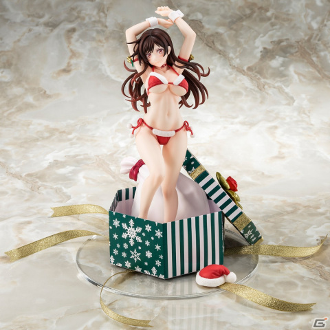 「彼女、お借りします」より「水原千鶴　サンタビキニdeふわもこフィギュア 2nd Xmas」があみあみで先行予約受付中の画像11