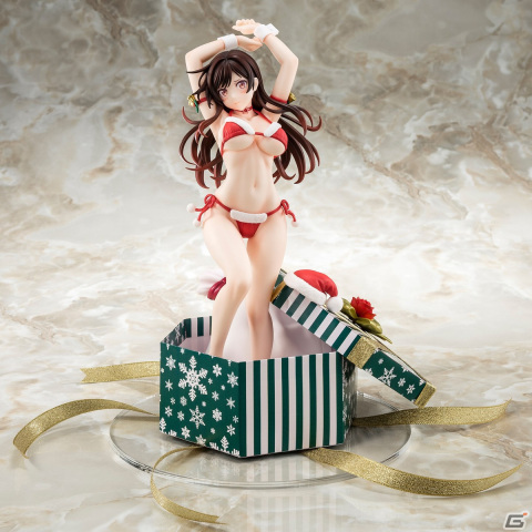 「彼女、お借りします」より「水原千鶴　サンタビキニdeふわもこフィギュア 2nd Xmas」があみあみで先行予約受付中の画像12