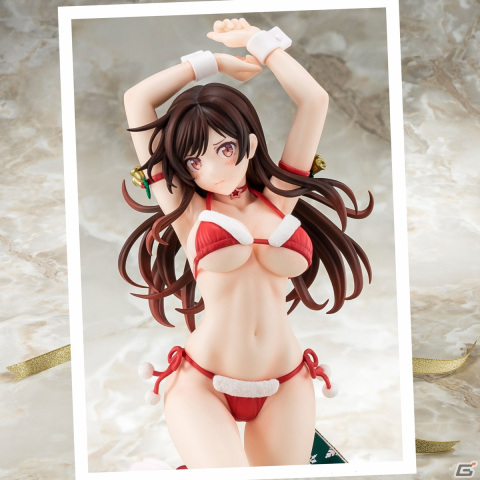 「彼女、お借りします」より「水原千鶴　サンタビキニdeふわもこフィギュア 2nd Xmas」があみあみで先行予約受付中の画像13