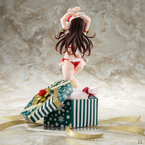 「彼女、お借りします」より「水原千鶴　サンタビキニdeふわもこフィギュア 2nd Xmas」があみあみで先行予約受付中の画像5