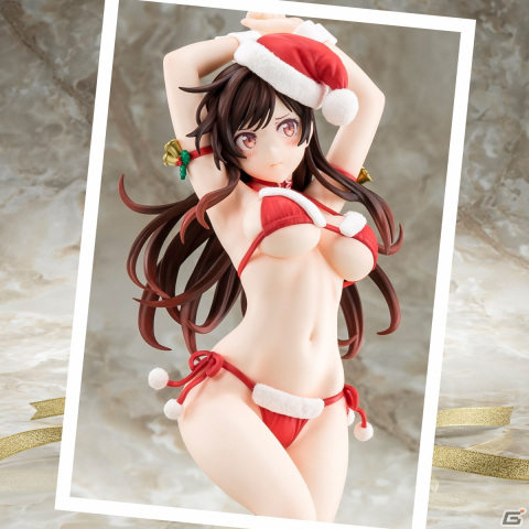 「彼女、お借りします」より「水原千鶴　サンタビキニdeふわもこフィギュア 2nd Xmas」があみあみで先行予約受付中の画像8