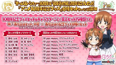 「ガールズ＆パンツァー 戦車道大作戦！」アニメ10周年記念イラストの西住みほが登場！の画像4