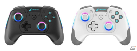 7色に光るRGB LED機能が搭載されたSwitch用ゲーミングコントローラーの新色「緋色」「菫色」が数量限定で11月22日に発売の画像7