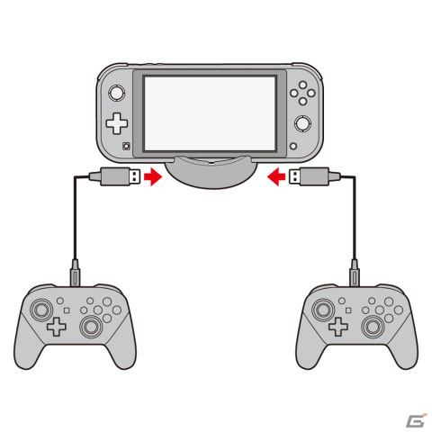 USBポートを2つ搭載したSwitch/Switch Lite用充電スタンドの発売日が11月25日に決定！の画像4