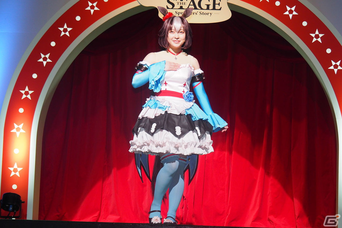 山根綺さん、今泉りおなさん、佐藤日向さん、礒部花凜さんが出走した舞台「ウマ娘 プリティーダービー」～Sprinters' Story～製作発表をレポートの画像3