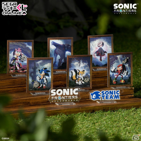 「ソニックフロンティア」のセガ ラッキーくじがオンラインでも登場！キャンバスグラフィックやぬいぐるみなどがラインナップの画像5