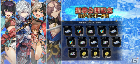 「シン・クロニクル」のメインストーリー第5章が配信開始！無償ジェムや新章公開記念10連チケットなどを獲得できるキャンペーンもの画像8