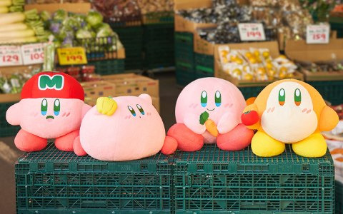 やさいをモチーフにしたナムコ限定のカービィ景品が登場！「星のカービィキャンペーン in ナムコ とれたて！プププやさい」が12月2日より開催
