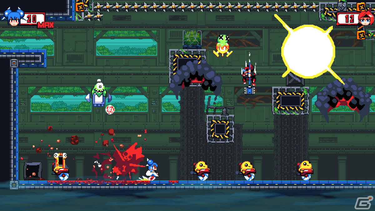 PS4/Switch版「チェンソークラブ」の発売日が12月1日に決定！2人協力プレイも楽しめるローグライクアクションの画像2