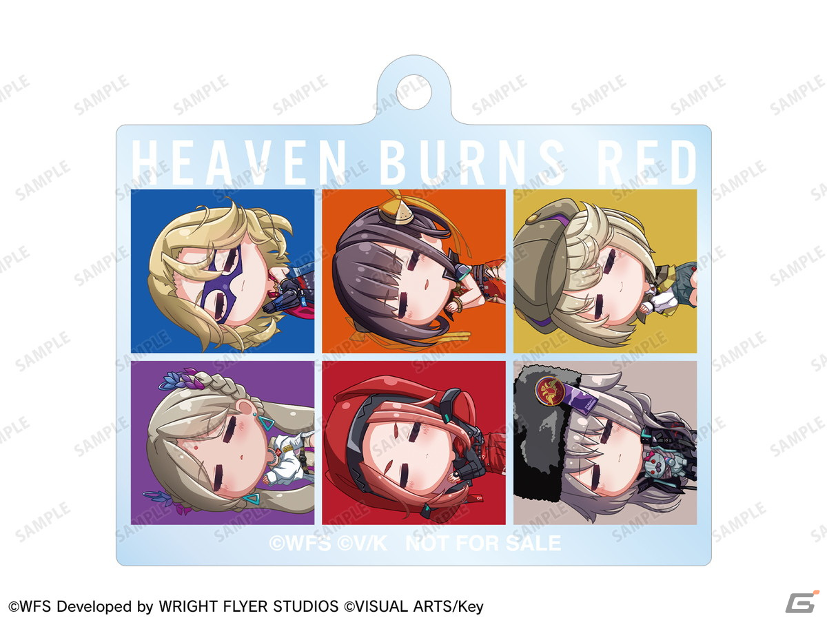 「『ヘブンバーンズレッド』 POP UP SHOP in AMNIBUS STORE」が12月9日より開催！新規描き起こしイラストを使用したグッズを多数先行販売の画像11