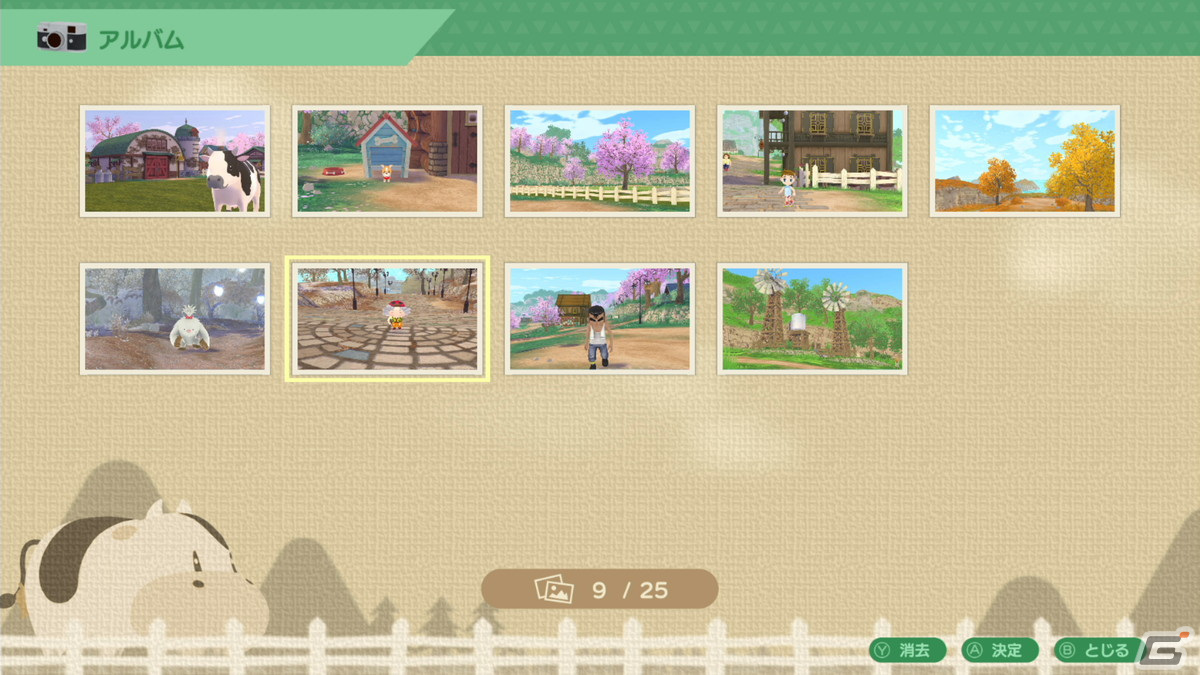 「牧場物語 Welcome！ワンダフルライフ」家族との絆を深める新イベントや思い出を残せる新要素・カメラなどを紹介！の画像10