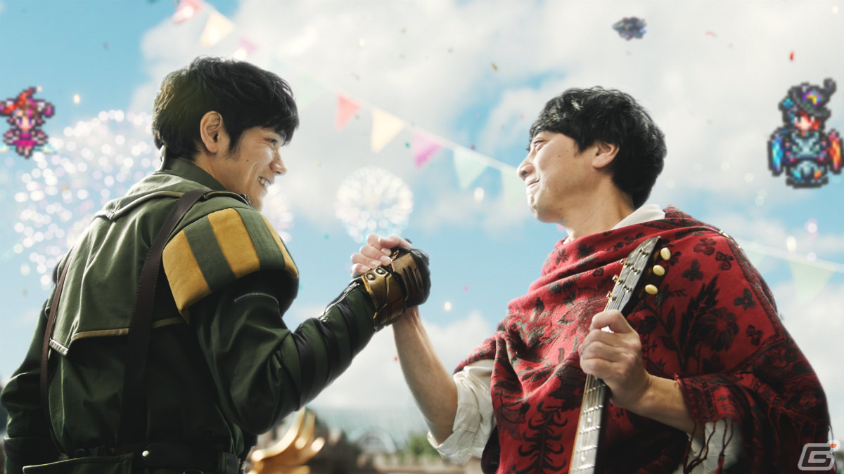 「ロマンシング サガ リ・ユニバース」松山ケンイチさん、山崎まさよしさんが初共演！4周年を記念したTVCMが11月27日より放映の画像6