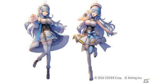 「CARAVAN STORIES」にホロライブ所属VTuber・雪花ラミィさんがフル3Dモデルで登場！の画像2