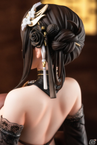 「アズールレーン」鎮海が黒いチャイナドレスを身にまとった姿でフィギュア化！の画像12
