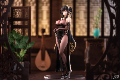 「アズールレーン」鎮海が黒いチャイナドレスを身にまとった姿でフィギュア化！の画像13
