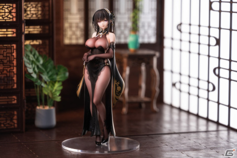「アズールレーン」鎮海が黒いチャイナドレスを身にまとった姿でフィギュア化！の画像14