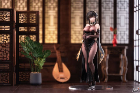 「アズールレーン」鎮海が黒いチャイナドレスを身にまとった姿でフィギュア化！の画像15