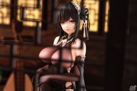 「アズールレーン」鎮海が黒いチャイナドレスを身にまとった姿でフィギュア化！の画像18