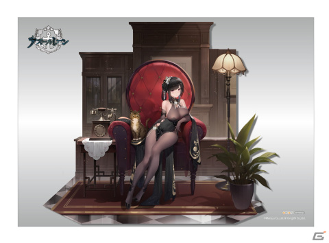 「アズールレーン」鎮海が黒いチャイナドレスを身にまとった姿でフィギュア化！の画像3