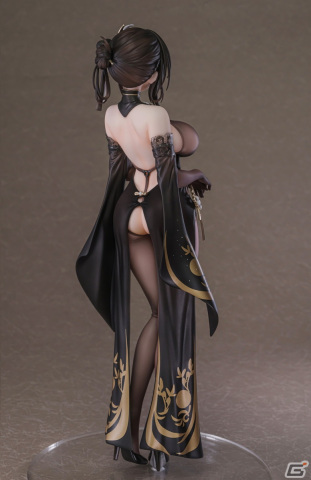 「アズールレーン」鎮海が黒いチャイナドレスを身にまとった姿でフィギュア化！の画像5