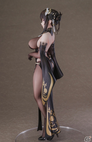 「アズールレーン」鎮海が黒いチャイナドレスを身にまとった姿でフィギュア化！の画像7