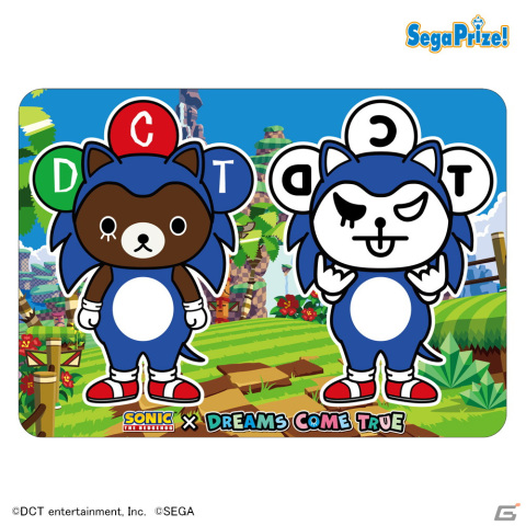 「ソニック×ドリカム」のアミューズメント専用景品が全国のゲームセンターに登場！「セガUFOキャッチャーオンライン」で先行展開もの画像1