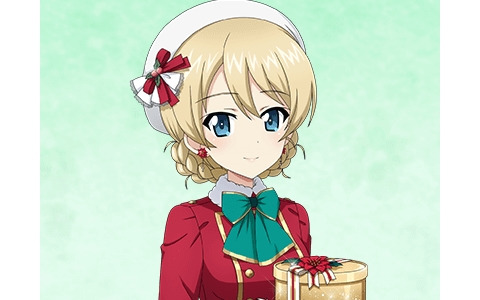 「ガールズ＆パンツァー 戦車道大作戦！」にクリスマス衣装生徒が新登場！ダージリンやケイたちがクリスマスの装いに
