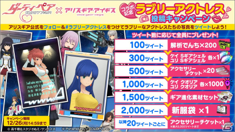 「アリス・ギア・アイギス」×「ダーティペア」コラボが開始！ログインで★3のケイ（CV：頓宮恭子）とユリ（CV：島津冴子）がもらえるの画像6