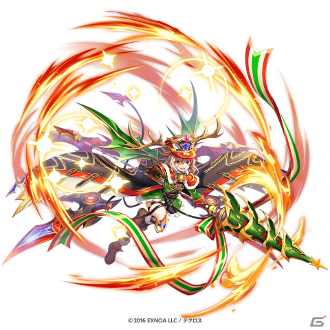 「神姫PROJECT」タナトスとアガリアレプトがクリスマス衣装で登場！最大70連引ける毎日無料10連ガチャが開催の画像3