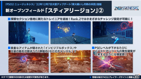 「PSO2 NGS」クリスマスイベントを含む12月アップデート情報を紹介！「シンパシー2023」にはナーデレフ役の田所あずささんが出演の画像3