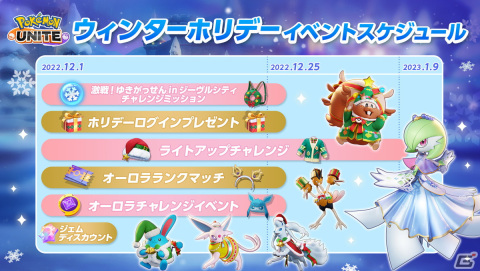 「Pokémon UNITE」にウーラオスが参戦！クリスマス感満載のイベントなど12月1日のアップデート情報を紹介の画像8