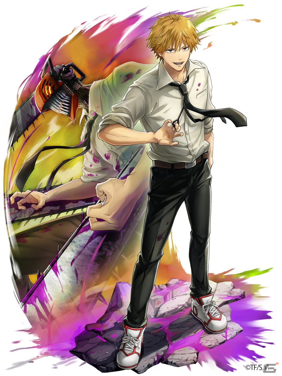 「白猫プロジェクト NEW WORLD'S」にデンジやパワー、マキマらが登場！「チェンソーマン」とのコラボが開始の画像2