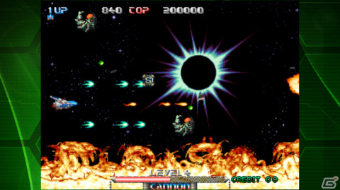 「パルスター アケアカNEOGEO」がiOS/Android向けに配信！太陽系に襲来した異生命体と戦うサイドビューSTGの画像3