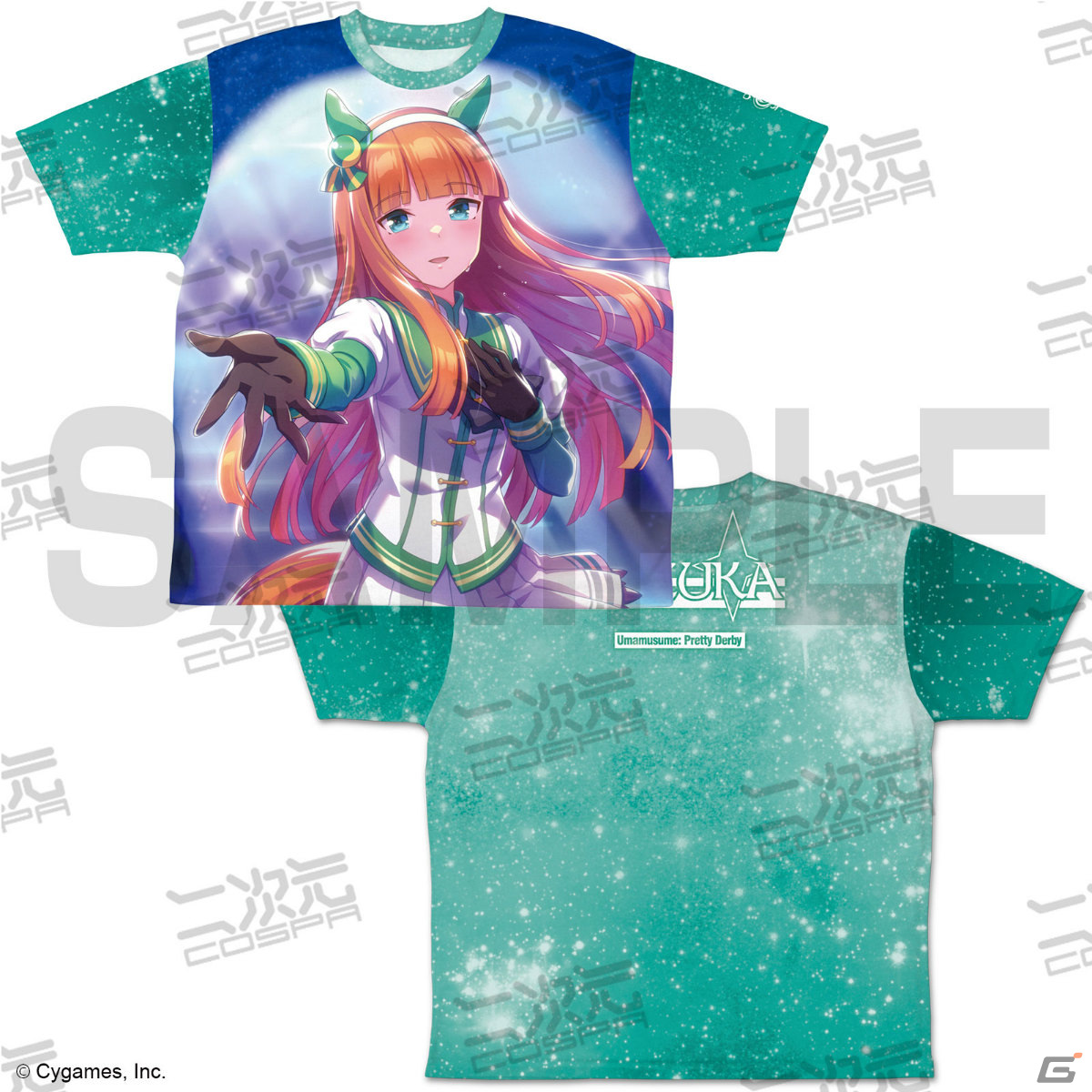 「ウマ娘 プリティーダービー」メジロマックイーンやライスシャワー、ナリタブライアンのTシャツがコミケ101で先行販売！の画像8