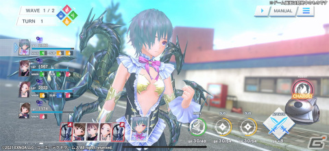 「BLUE REFLECTION SUN/燦」iOS/AndroidにてCBTが開始！メインストーリーやバトルシーンを収めたスクリーンショットも公開の画像6