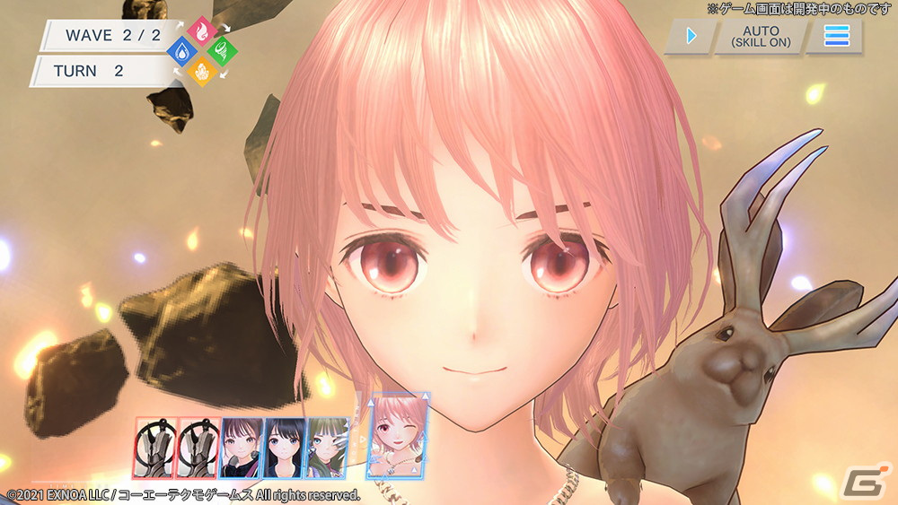 「BLUE REFLECTION SUN/燦」iOS/AndroidにてCBTが開始！メインストーリーやバトルシーンを収めたスクリーンショットも公開の画像4
