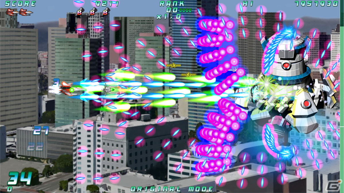 横スクロールSTG「Rolling Gunner」PS4版が配信開始！家庭用専用の追加コンテンツ「Over Power」も収録の画像6