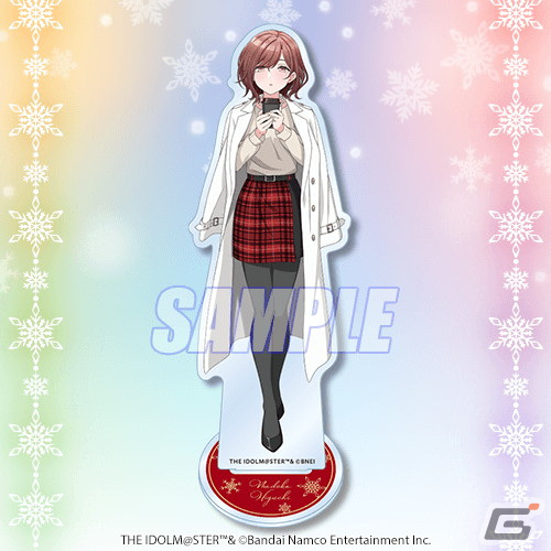 「シャニマス」のオンラインくじが12月22日に発売！冬の装いの風野灯織、桑山千雪、樋口円香が描き下ろしイラストでグッズにの画像8