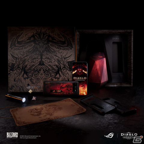 「Diablo Immortal」と「ROG Phone 6」によるコラボ端末「ROG Phone 6 Diablo Immortal Edition」が数量限定で12月9日に発売の画像4
