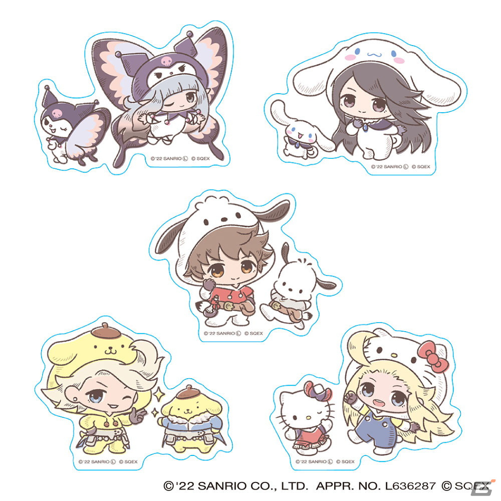 「ブレイブリーデフォルト 10周年記念展」にてサンリオキャラクターズとのコラボグッズが発売決定！の画像11
