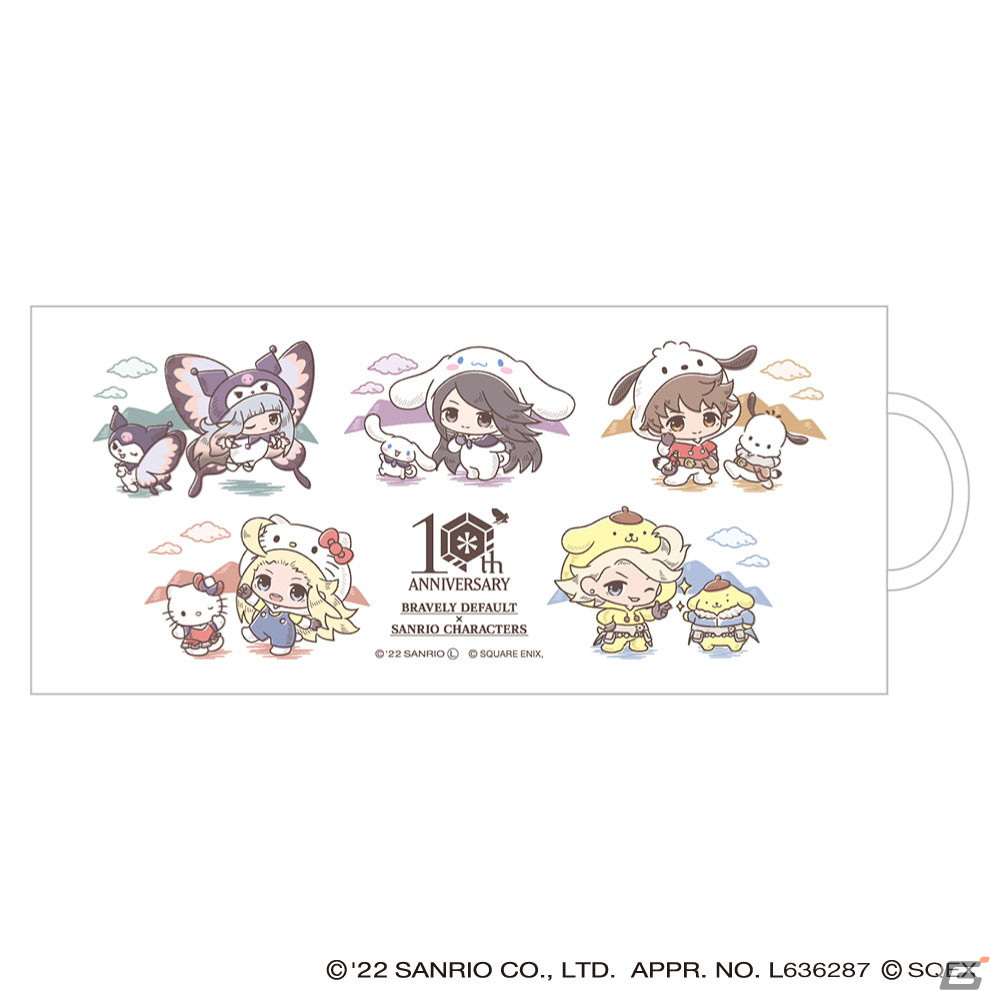 「ブレイブリーデフォルト 10周年記念展」にてサンリオキャラクターズとのコラボグッズが発売決定！の画像8