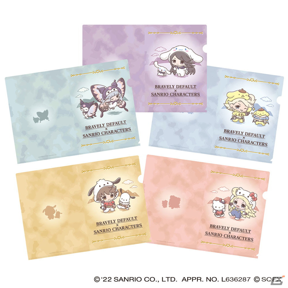 「ブレイブリーデフォルト 10周年記念展」にてサンリオキャラクターズとのコラボグッズが発売決定！の画像9