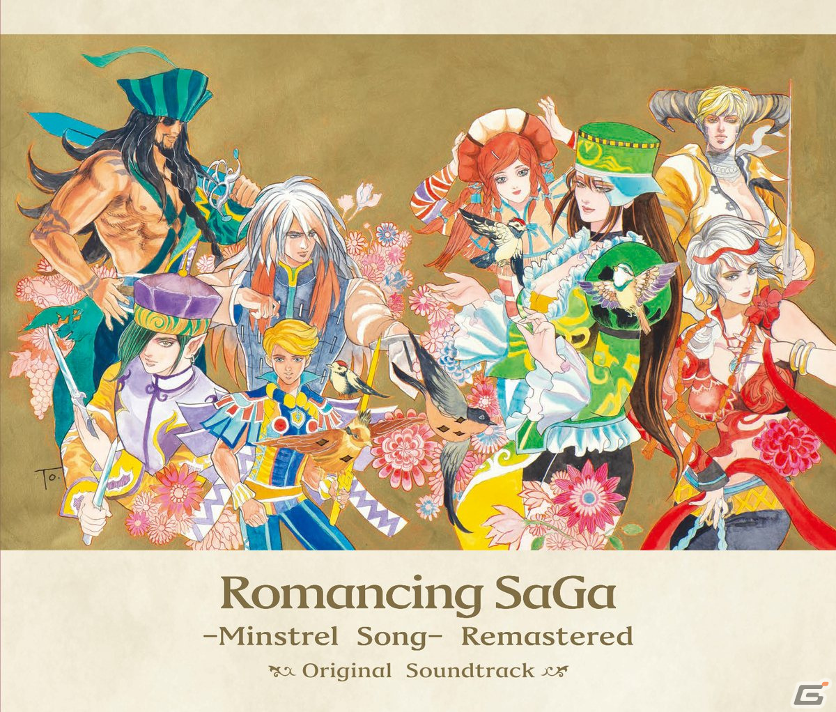 リマスター版「ミンサガ」の楽曲を106曲収録した「Romancing SaGa
