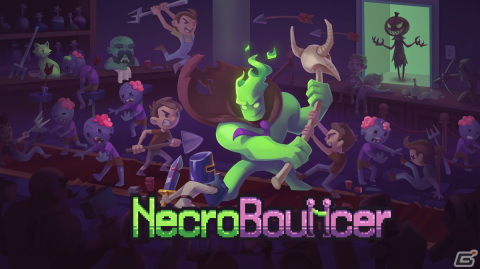ダンジョンと化したクラブで酔っぱらいの怪物と戦うローグライク「NecroBouncer」が本日12月8日23時よりSteamで配信！の画像1