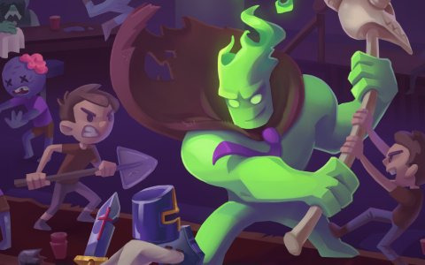 ダンジョンと化したクラブで酔っぱらいの怪物と戦うローグライク「NecroBouncer」が本日12月8日23時よりSteamで配信！
