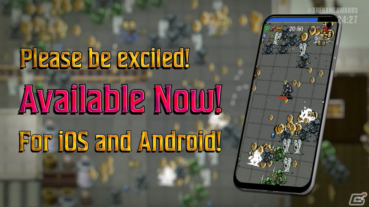 iOS/Android版「Vampire Survivors」が配信！波のように押し寄せるゾンビ軍団を倒していくローグライクACTの画像3