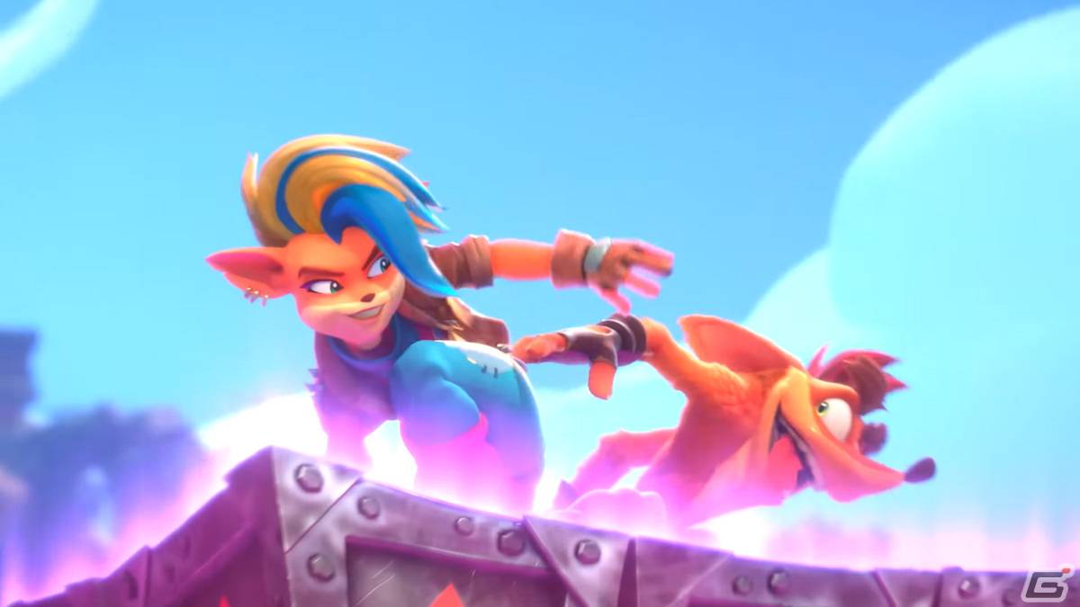 「クラッシュ・バンディクー」シリーズ最新作となる4対4の3D対戦ゲーム「Crash Team Rumble」が2023年に発売！の画像3
